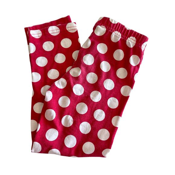 Emily Rose Red Polka Dot Leggings Girls - Cute & Comfy - Picture 1 of 6